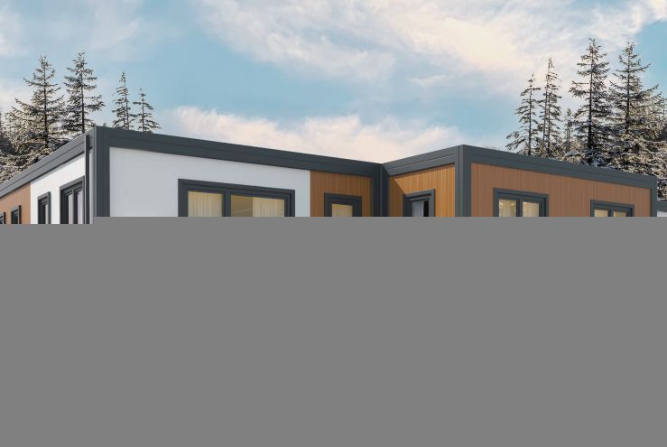 Модульный дом одноэтажный Тихорецка цена